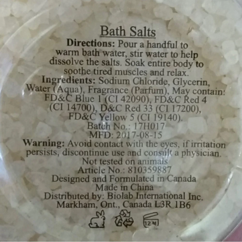 Pure passions Vanilla Sugar bath gift set Brand New Bath Salts Bath Gel & more